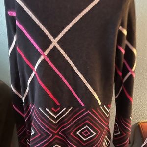 Geometric sweater